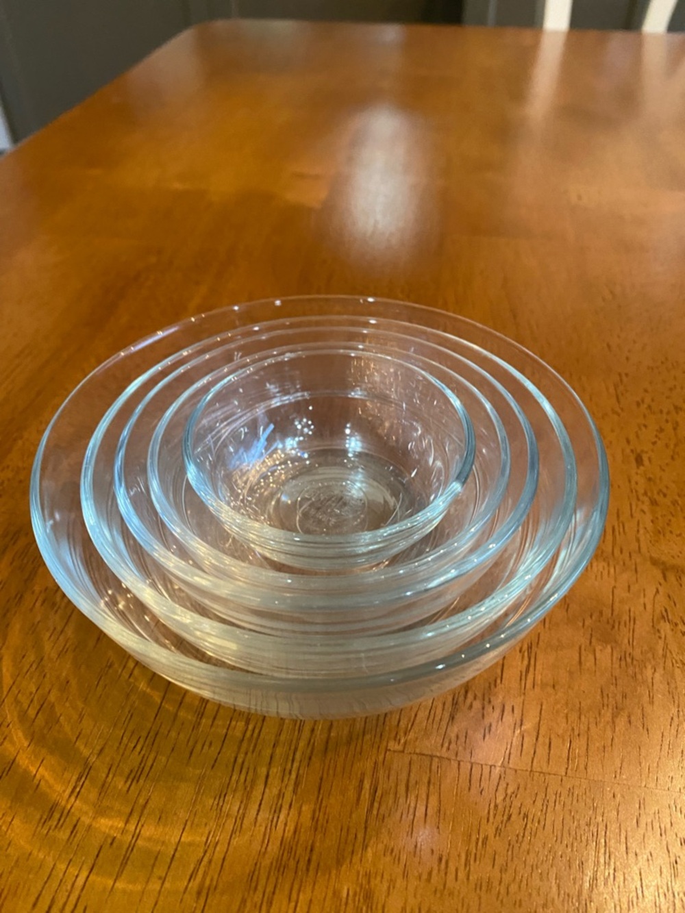 Duralex Stackable Clear Glass Bowls
